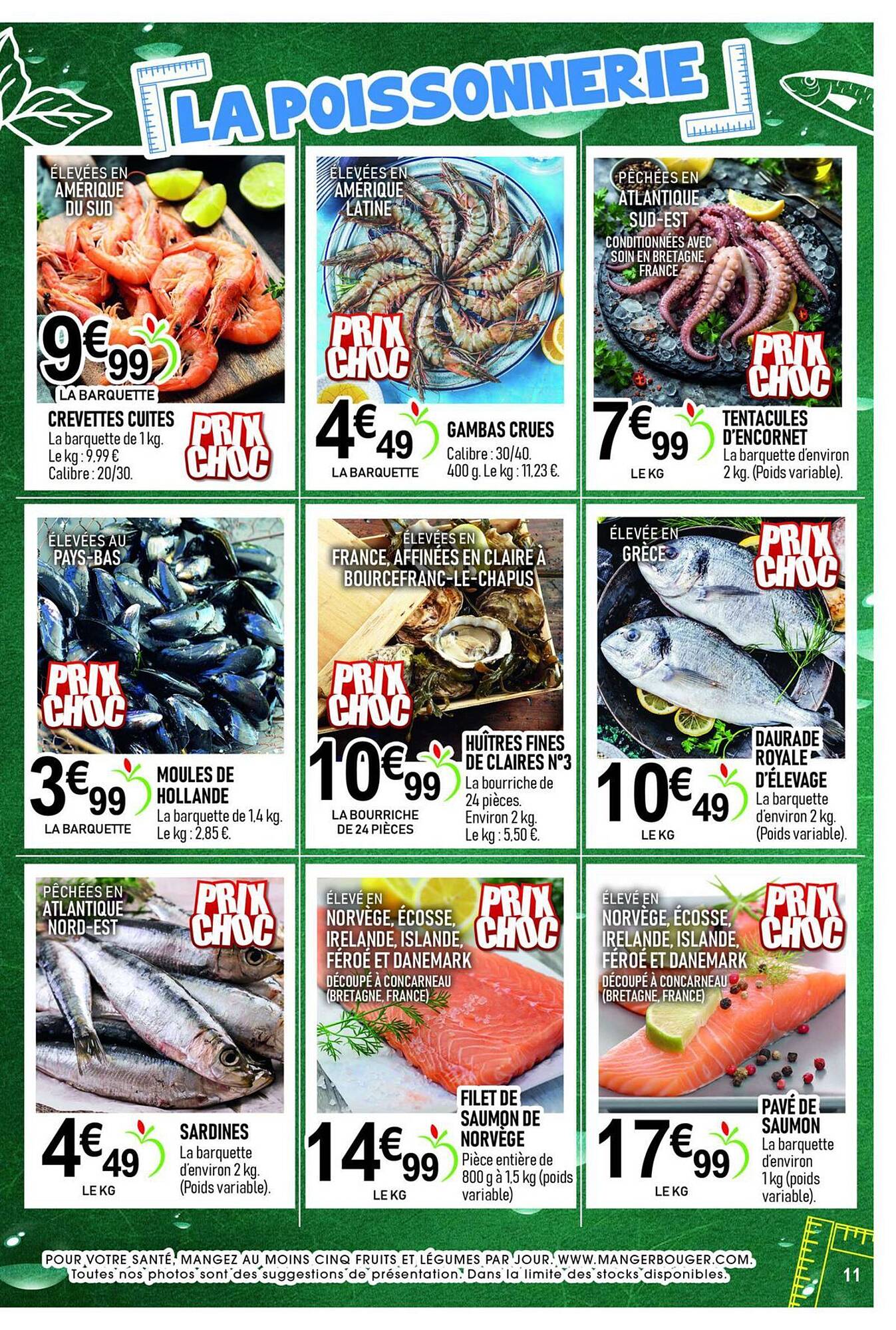 marché frais Géant Catalogue - Pagina 11