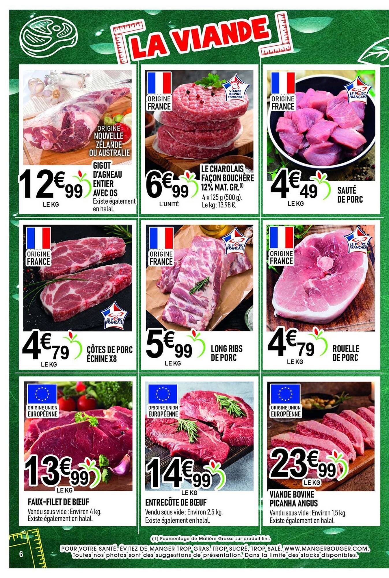 marché frais Géant Catalogue - Pagina 6