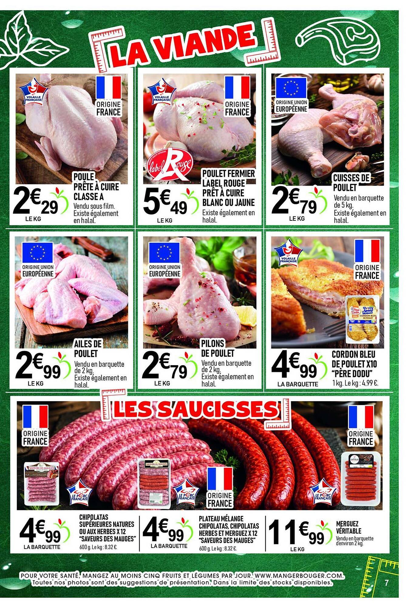 marché frais Géant Catalogue - Pagina 7