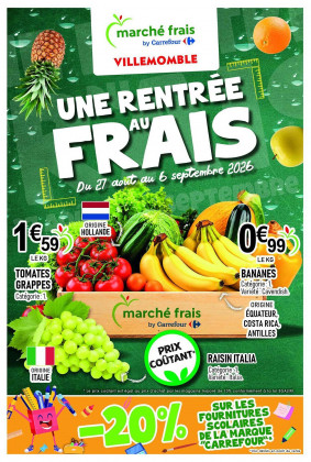marché frais Géant catalogue