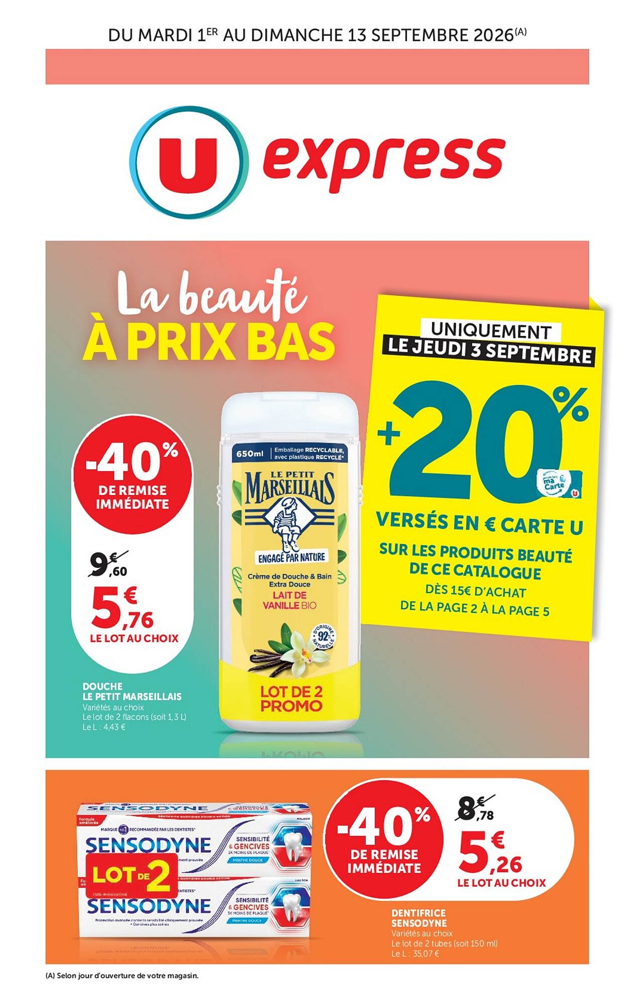 U Express Catalogue - Pagina 1