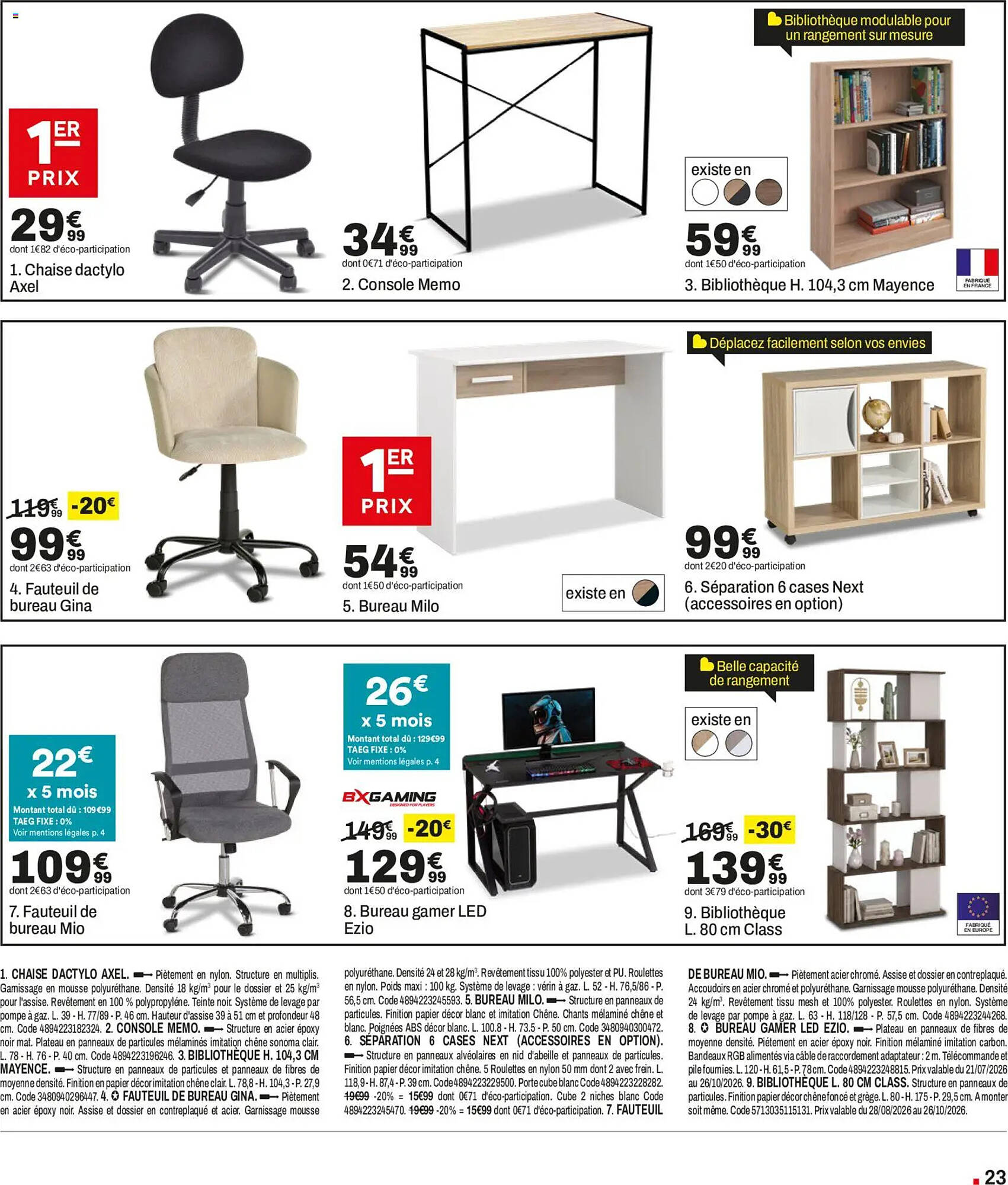 BUT Catalogue - Pagina 23