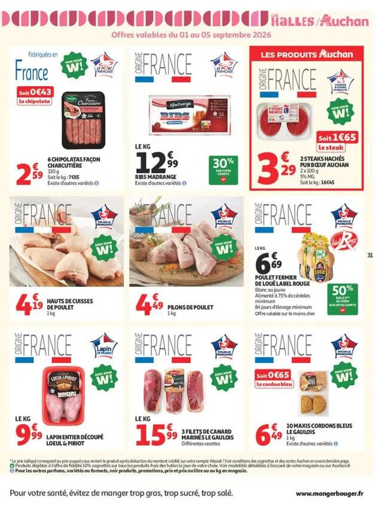 Auchan Supermarché Catalogue - Pagina 31