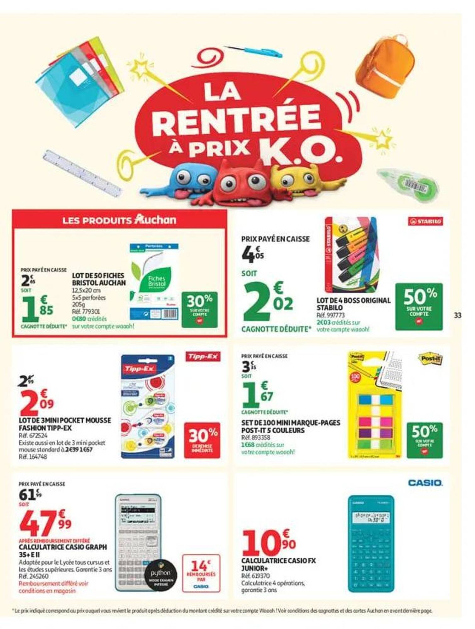Auchan Supermarché Catalogue - Pagina 33
