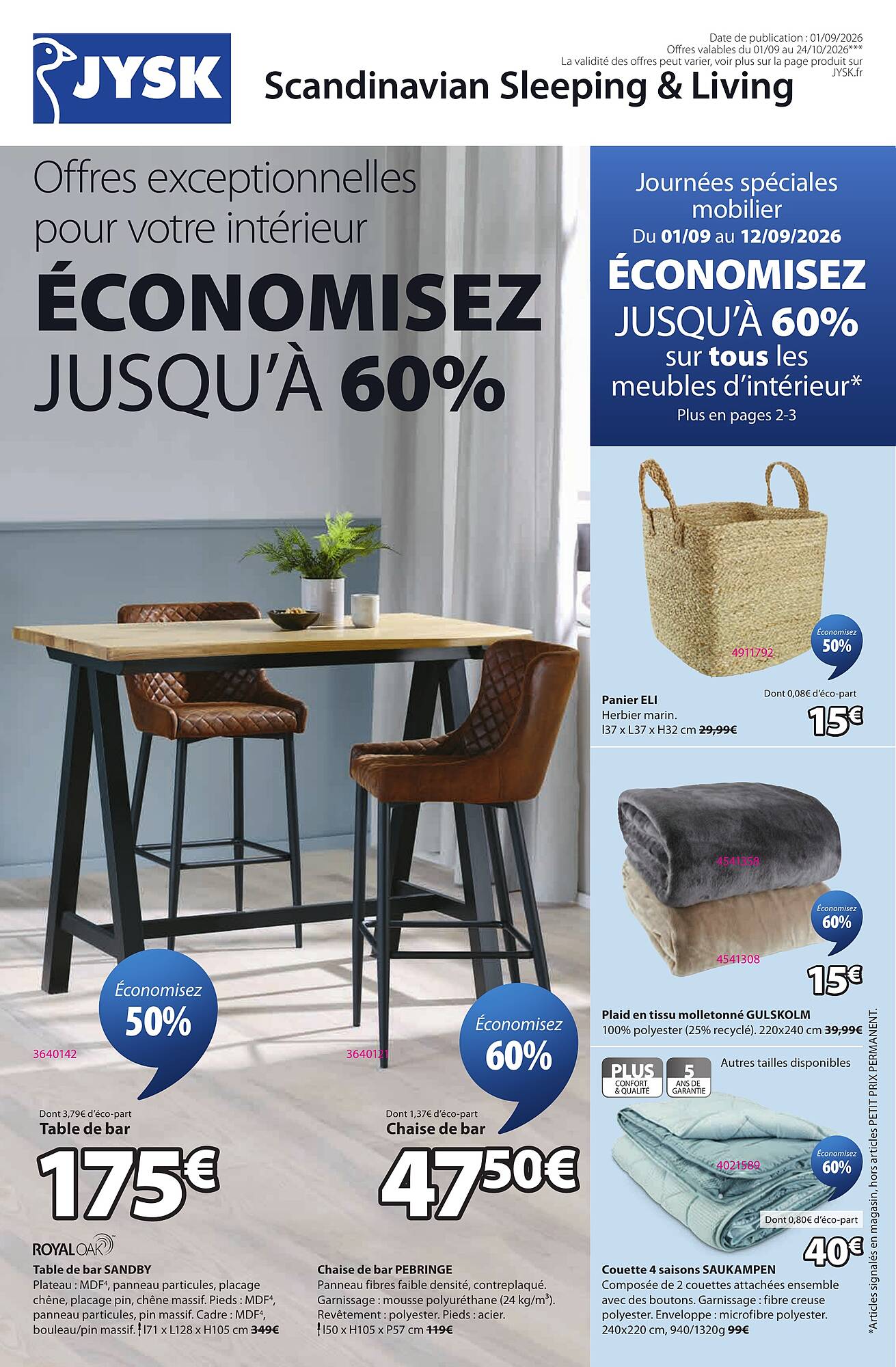 JYSK Catalogue - Pagina 1