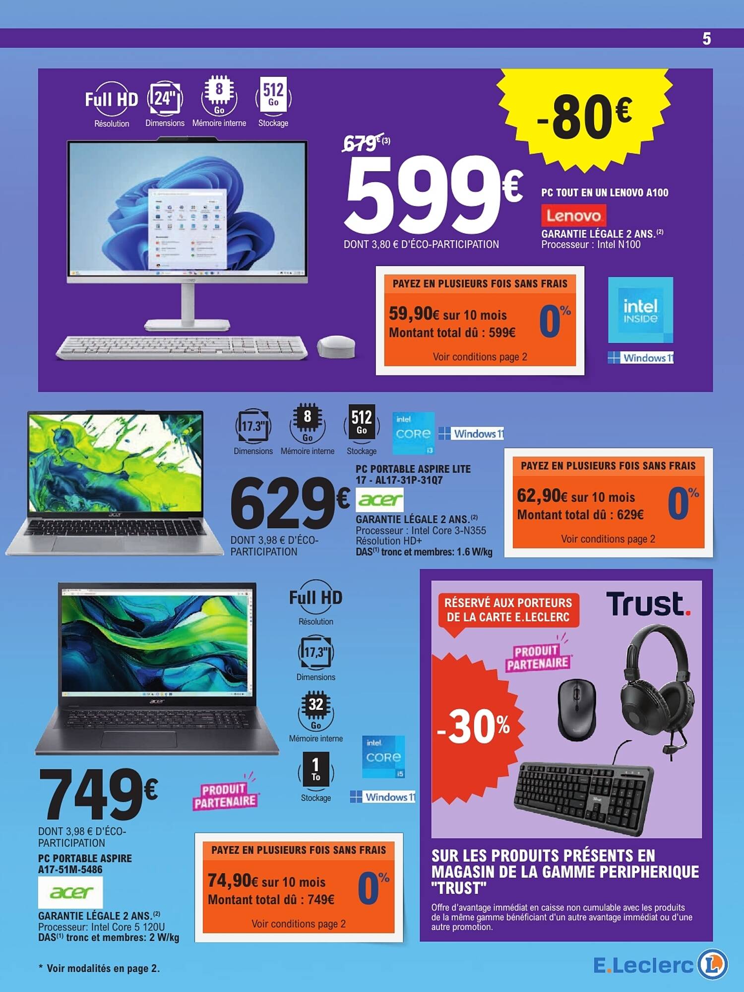 E.Leclerc Catalogue - Pagina 5