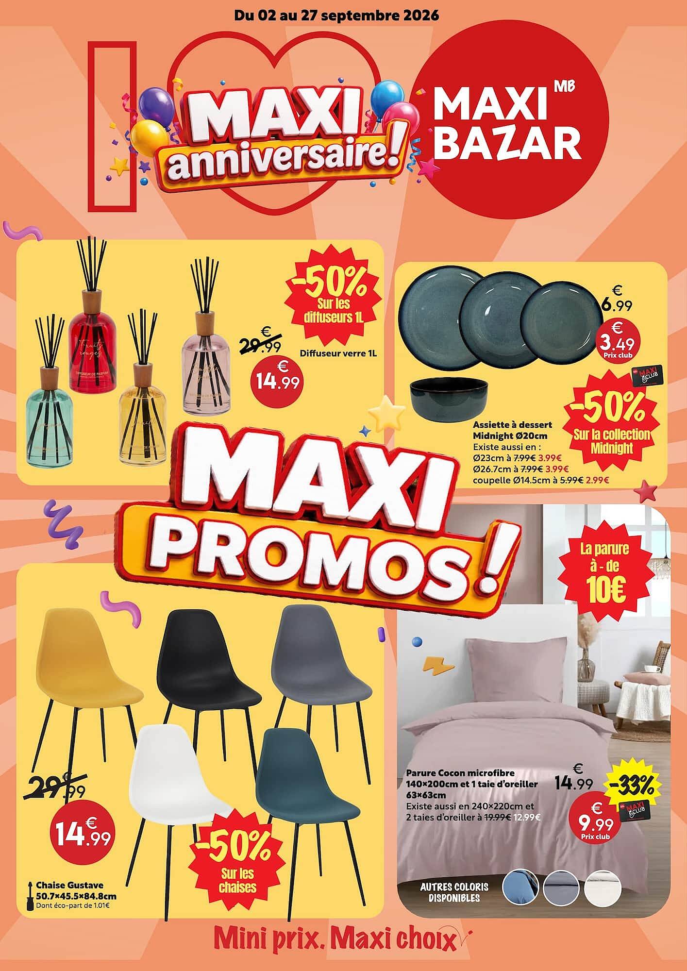 Maxi Bazar Catalogue - Pagina 1
