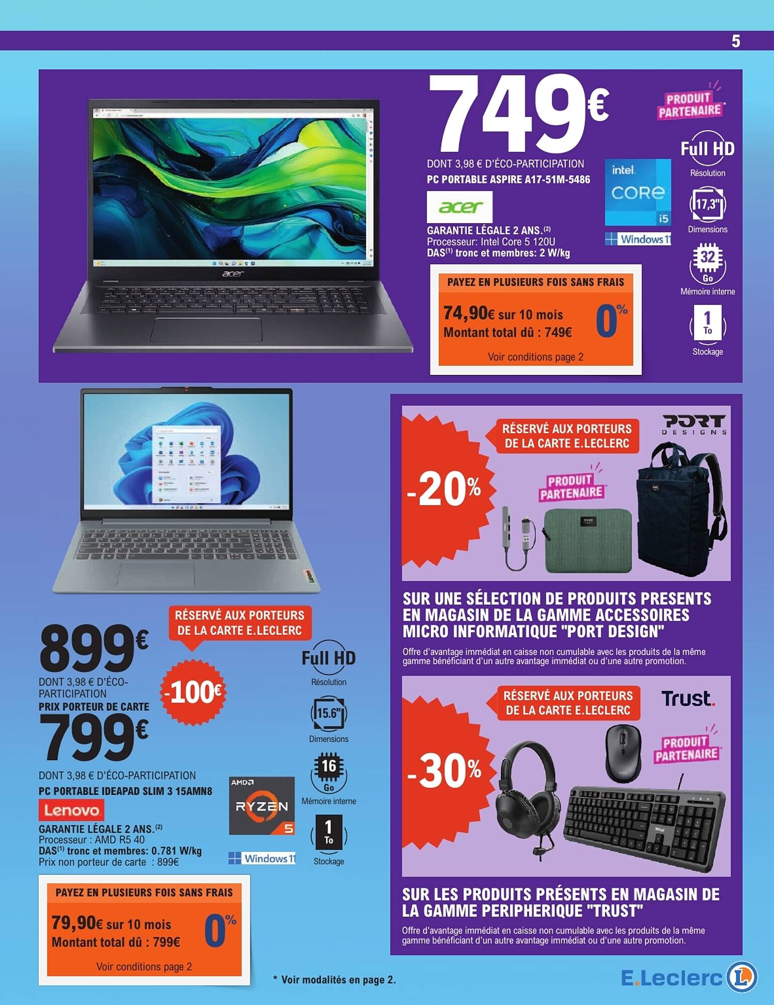 E.Leclerc Catalogue - Pagina 5