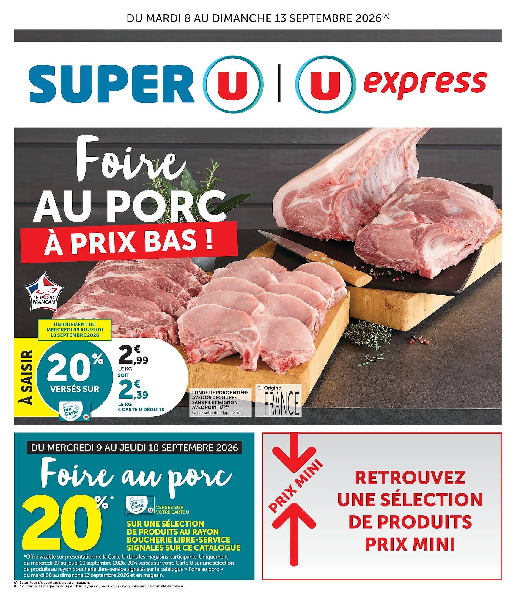 Super U Catalogue - Pagina 1