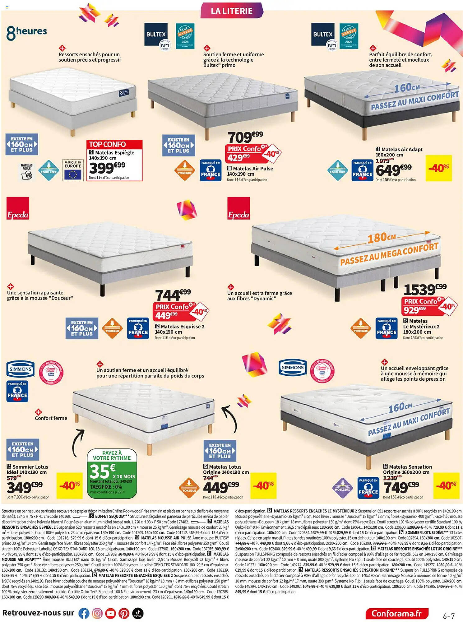 Conforama Catalogue - Pagina 7