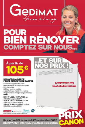 Gedimat catalogue