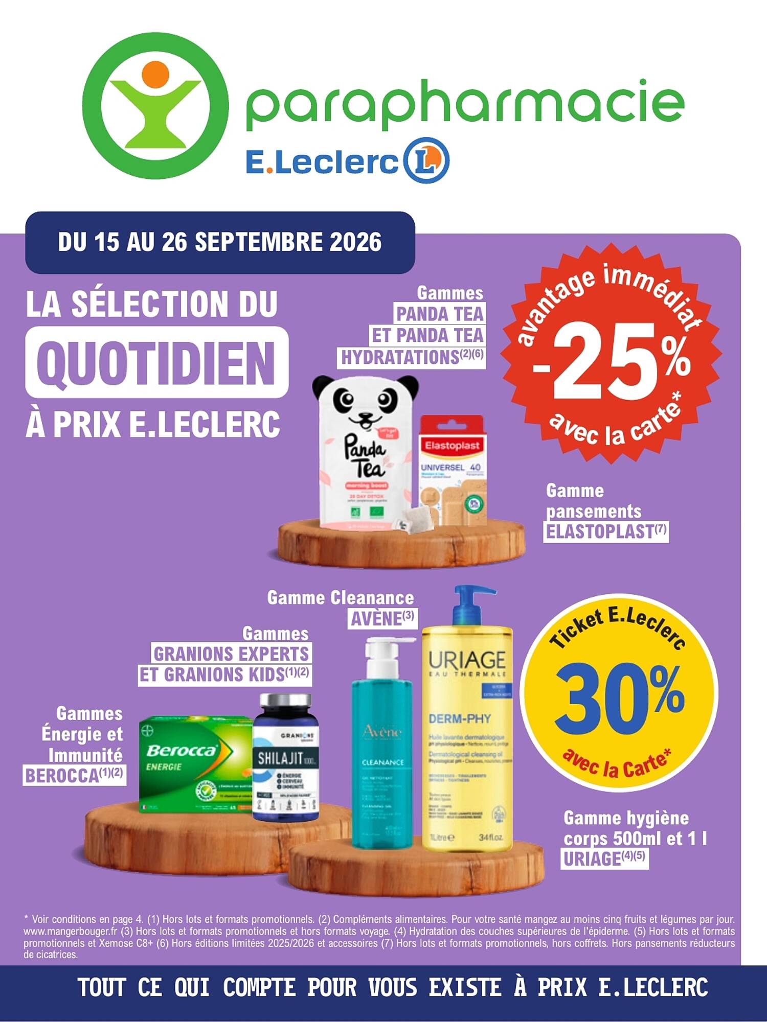 E.Leclerc Parapharmacie Catalogue - Pagina 1