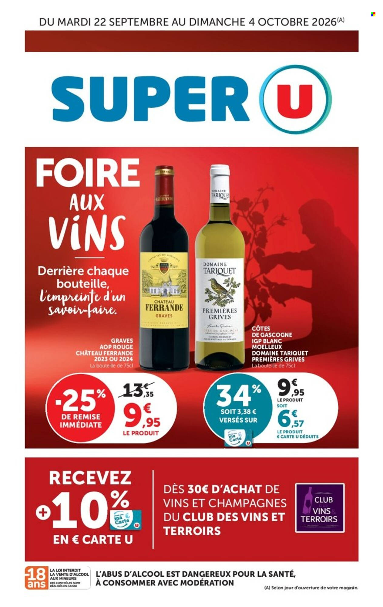 Super U Catalogue - Pagina 1