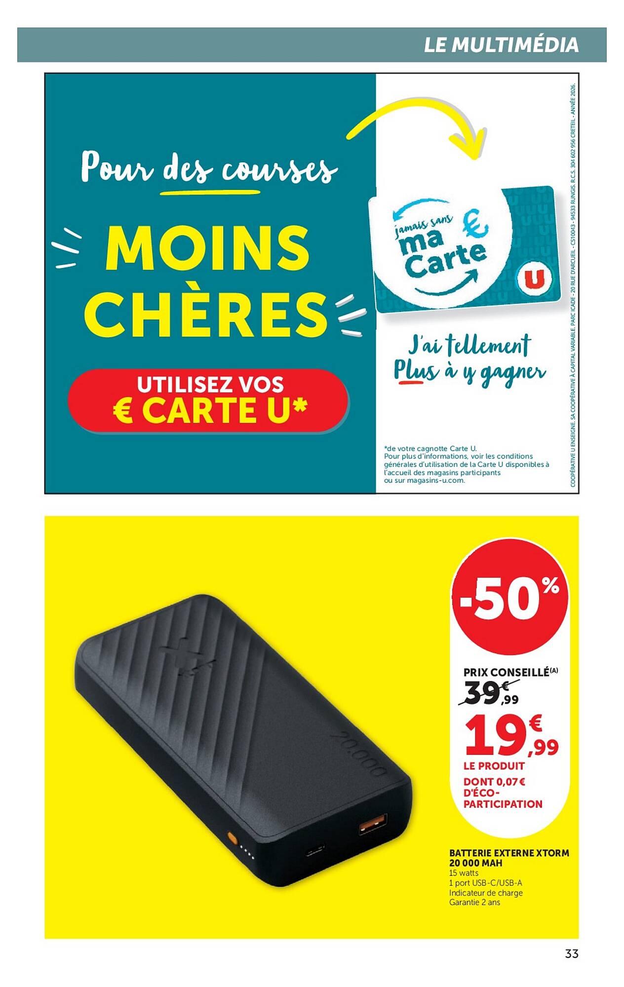Super U Catalogue - Pagina 33