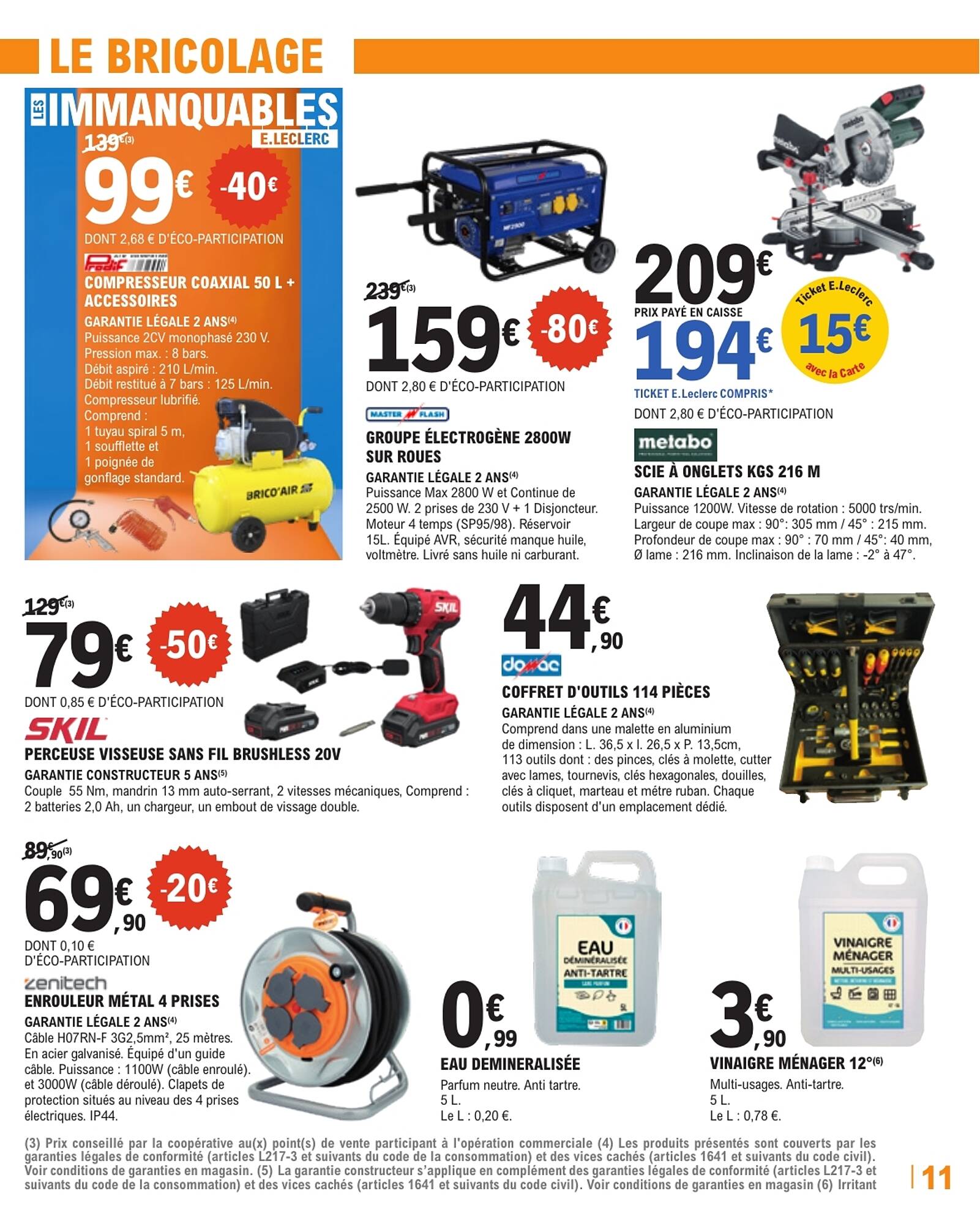 E.Leclerc Brico Catalogue - Pagina 11