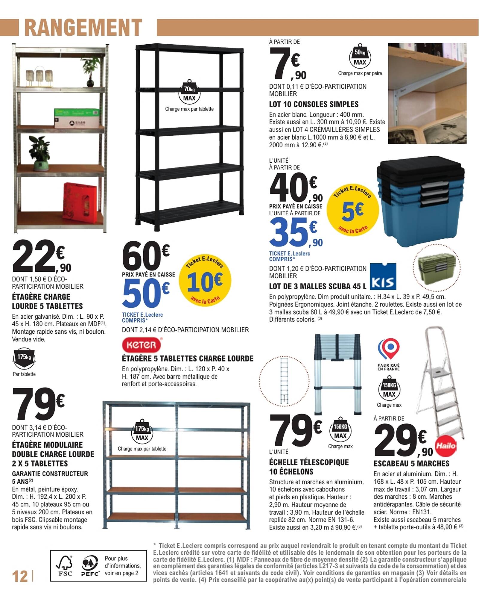 E.Leclerc Brico Catalogue - Pagina 12