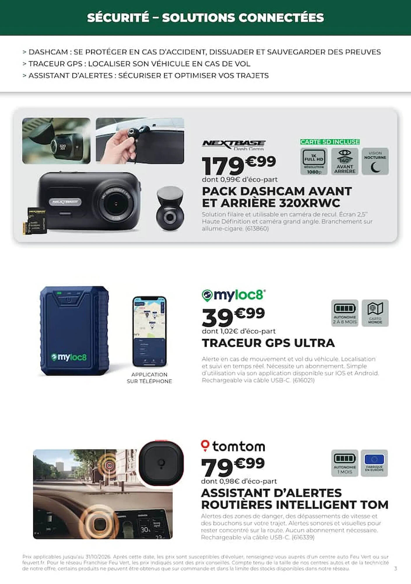 Feu Vert Catalogue - Pagina 3