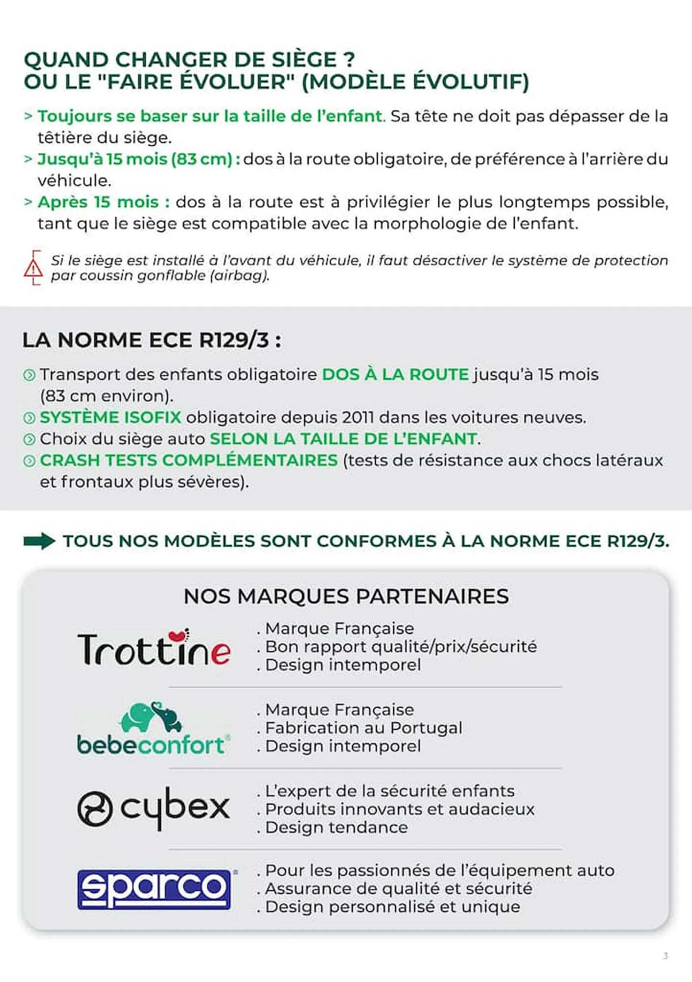 Feu Vert Catalogue - Pagina 3