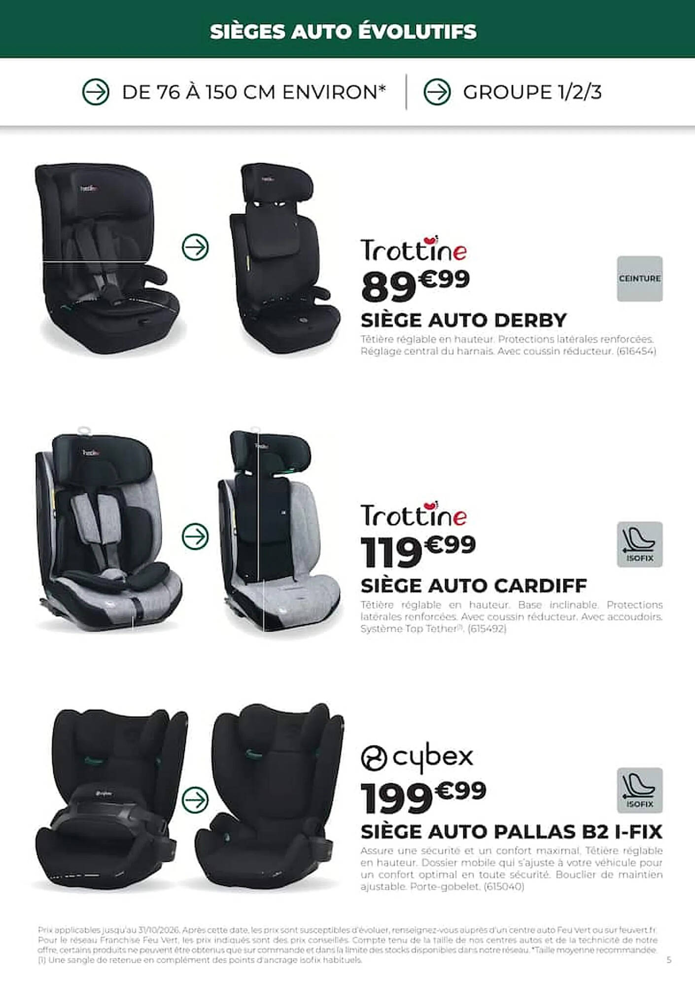 Feu Vert Catalogue - Pagina 5