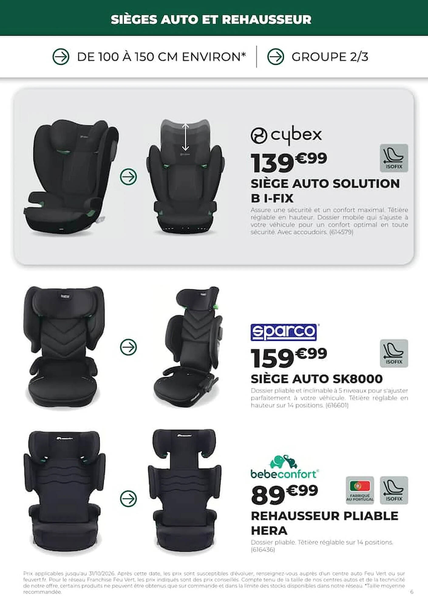 Feu Vert Catalogue - Pagina 6