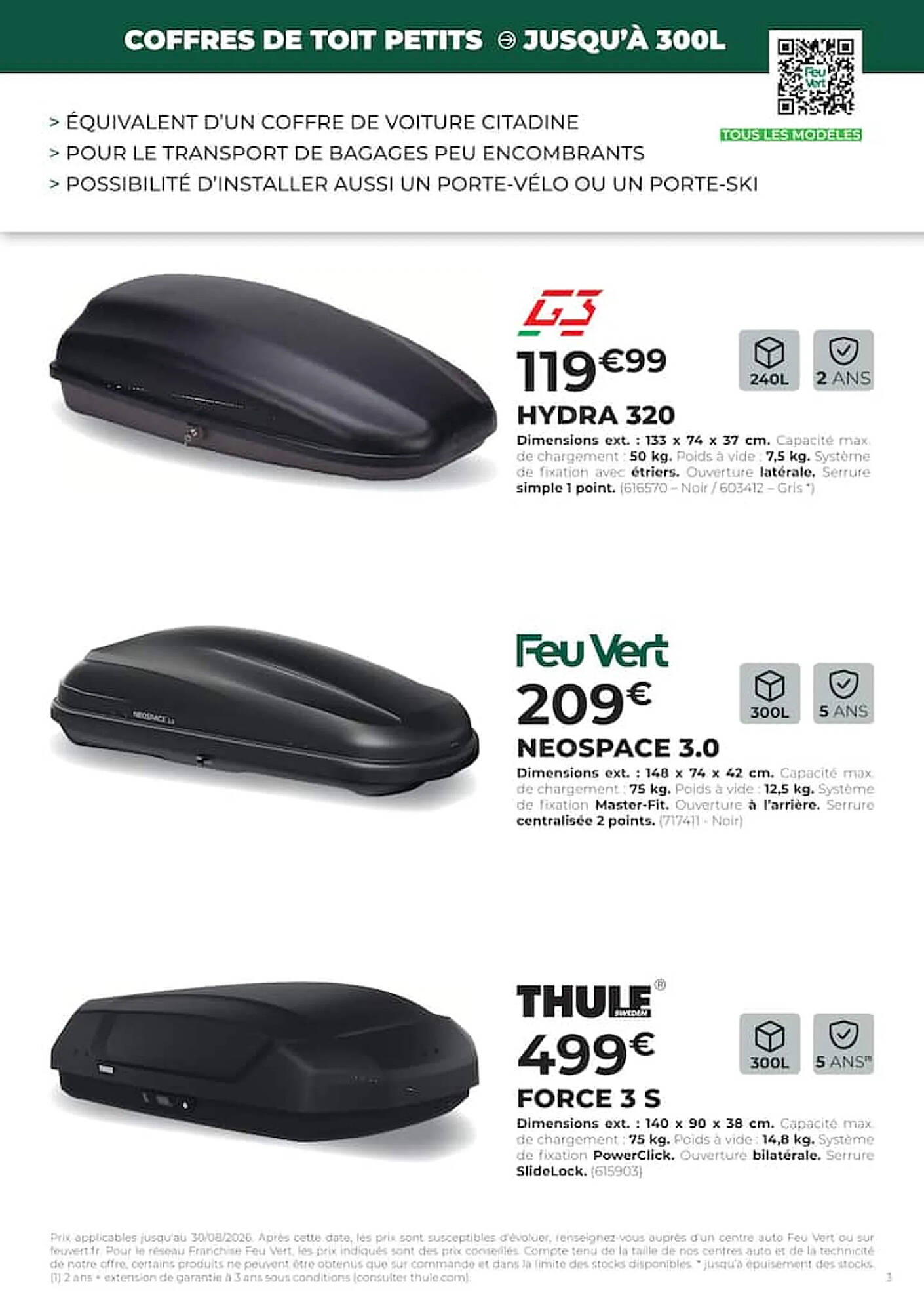 Feu Vert Catalogue - Pagina 3