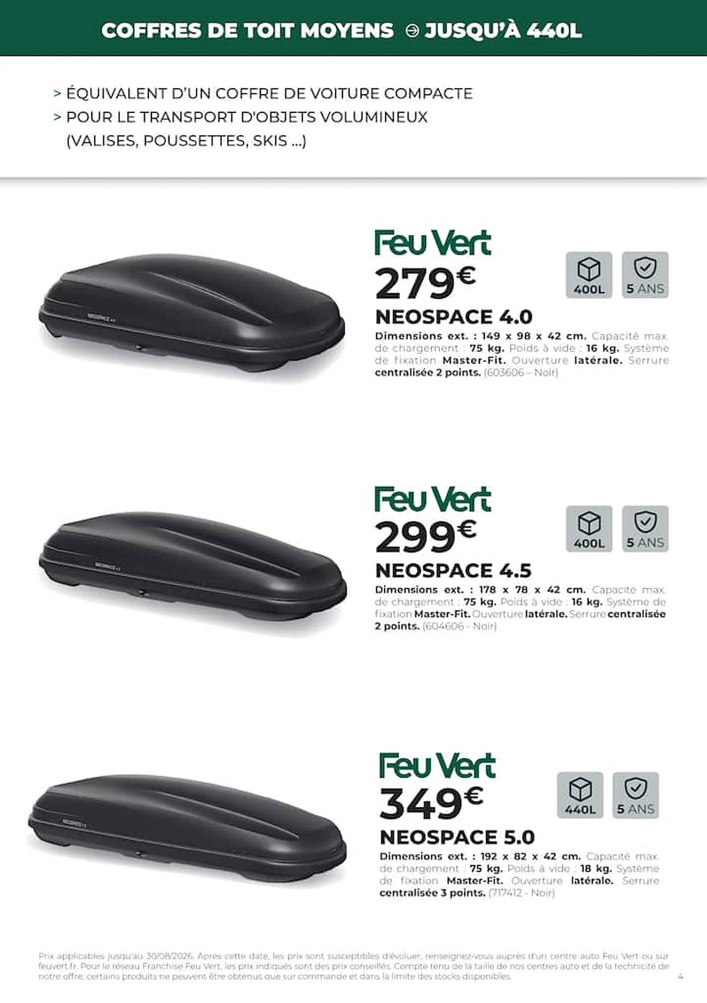 Feu Vert Catalogue - Pagina 4