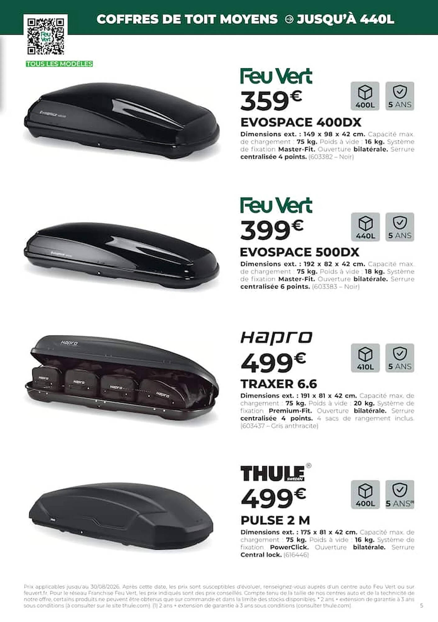 Feu Vert Catalogue - Pagina 5