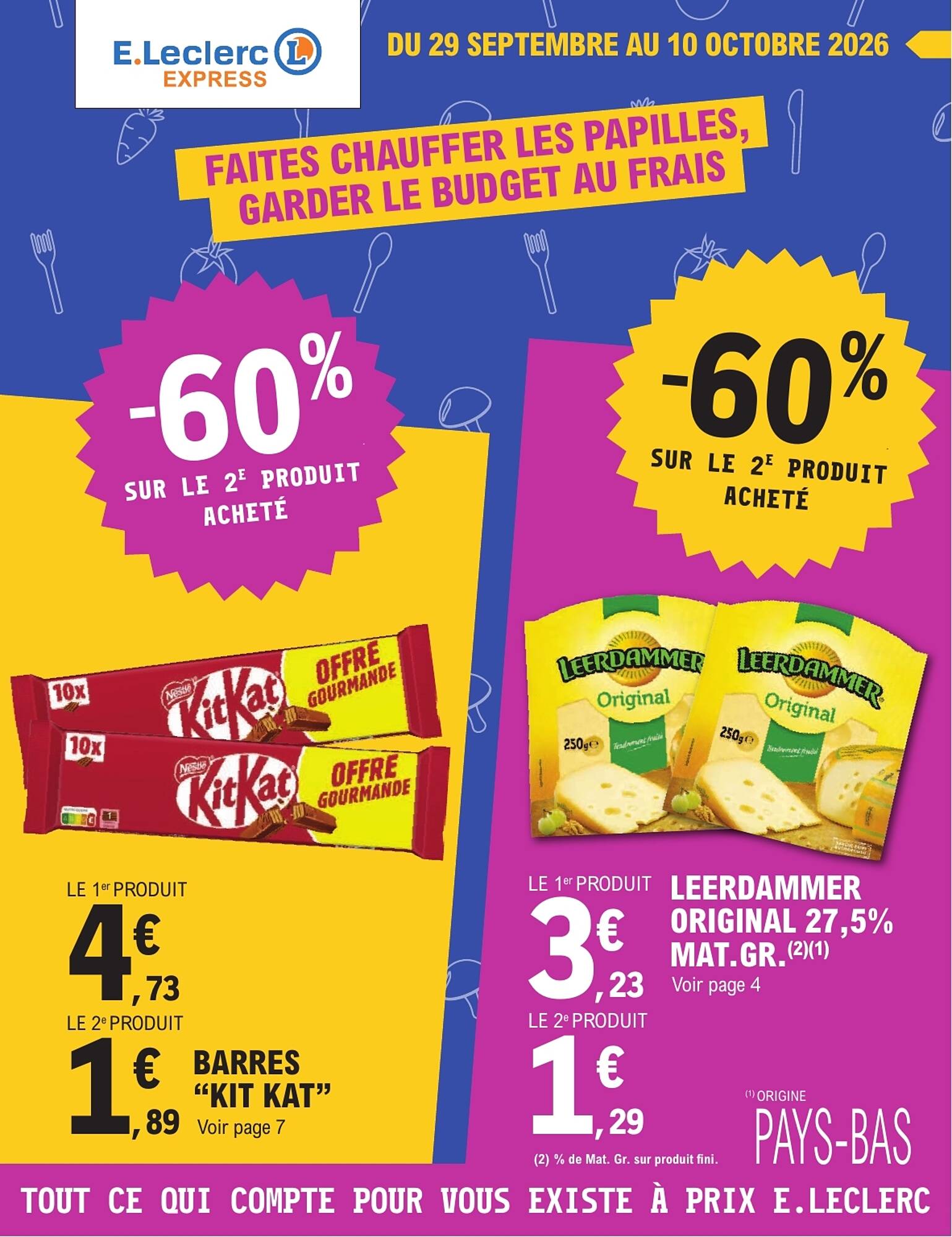 E.Leclerc Express Catalogue - Pagina 1