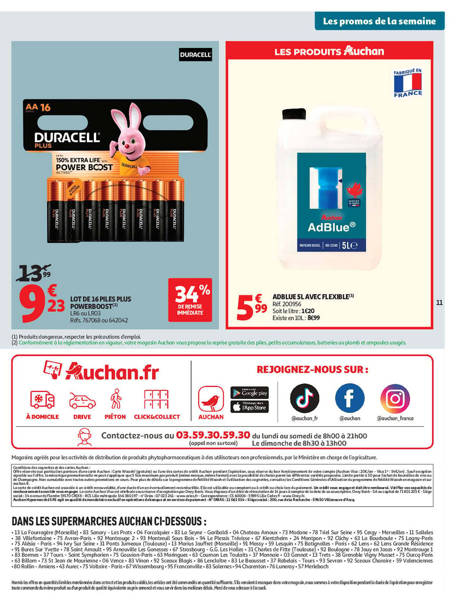Auchan Supermarché Catalogue - Pagina 11