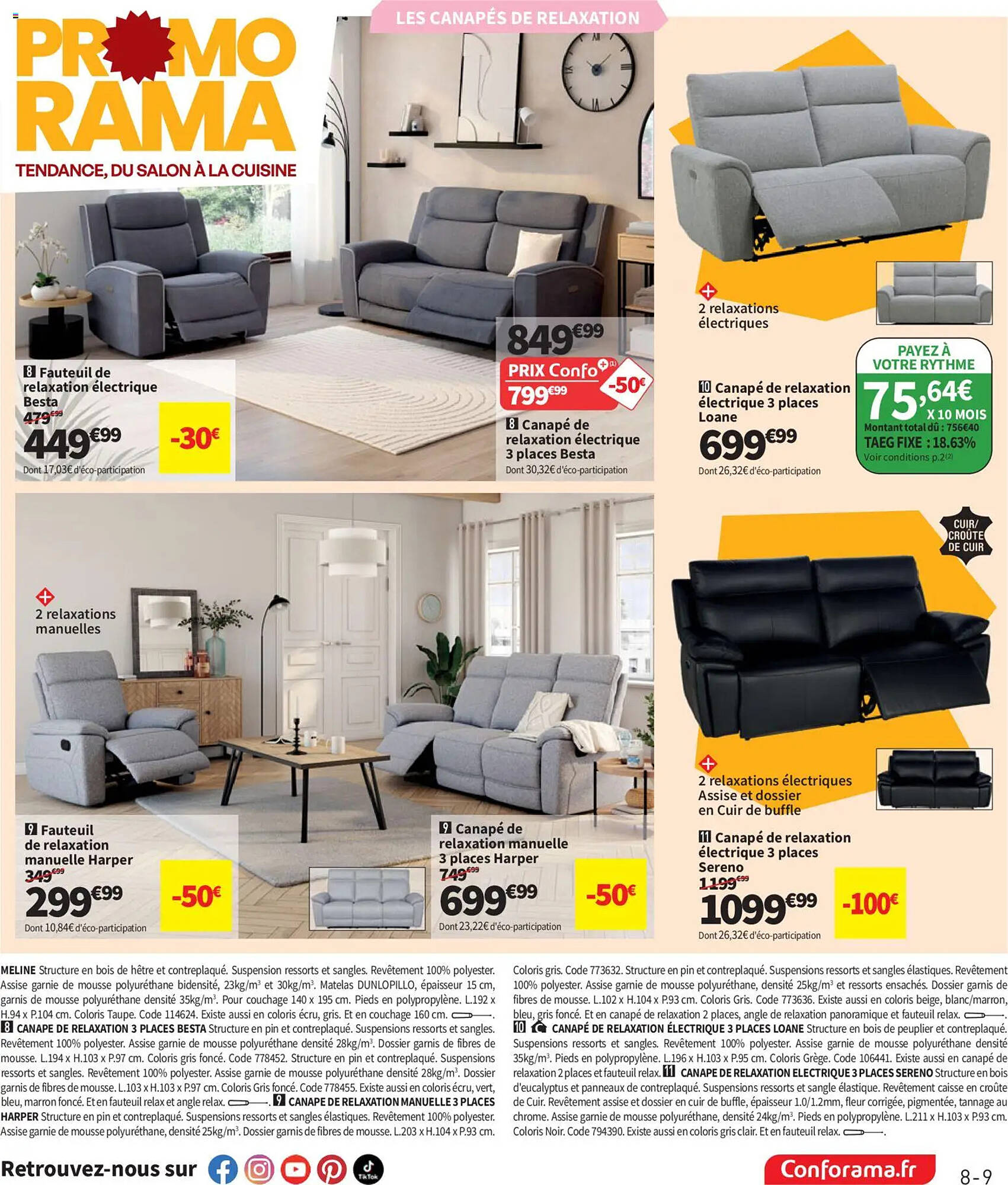 Conforama Catalogue - Pagina 10
