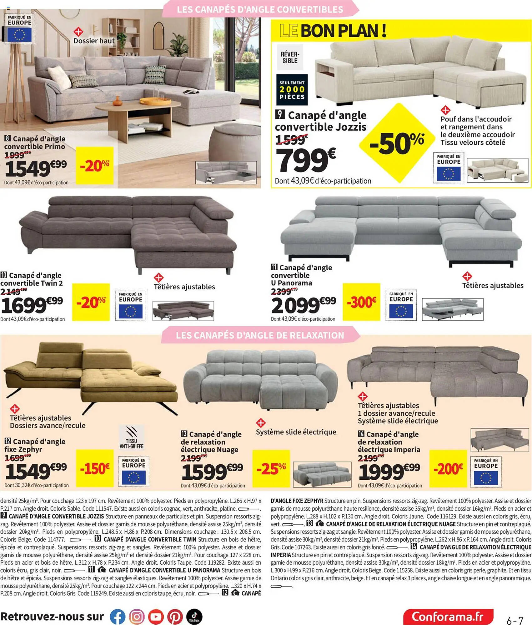 Conforama Catalogue - Pagina 8