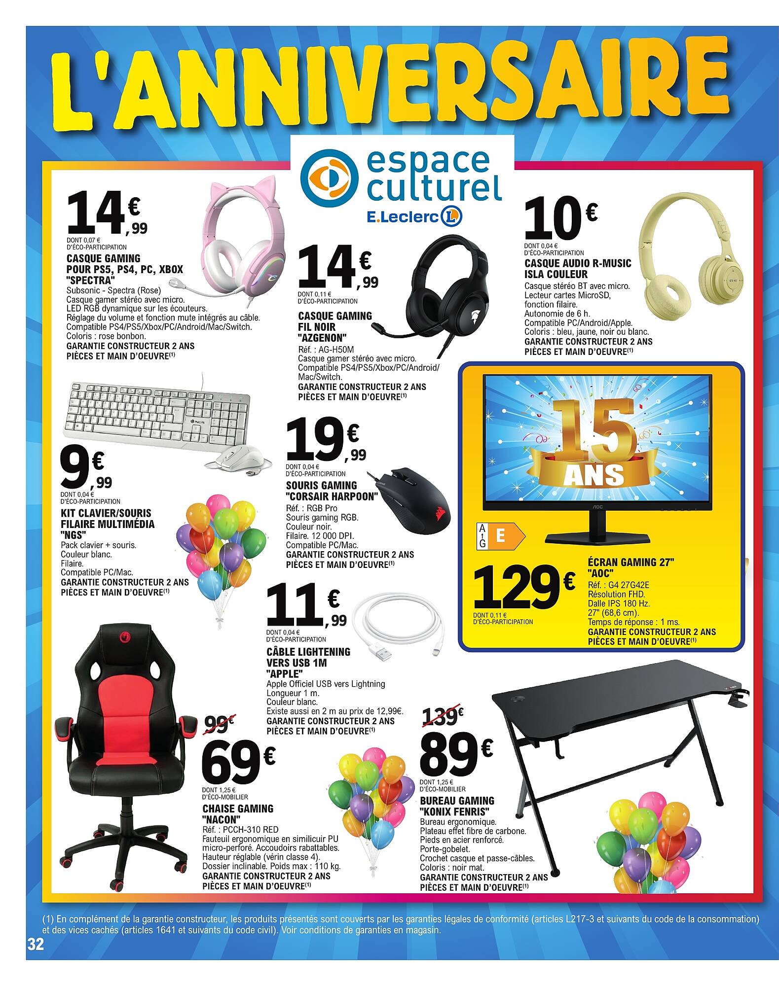 E.Leclerc Catalogue - Pagina 32