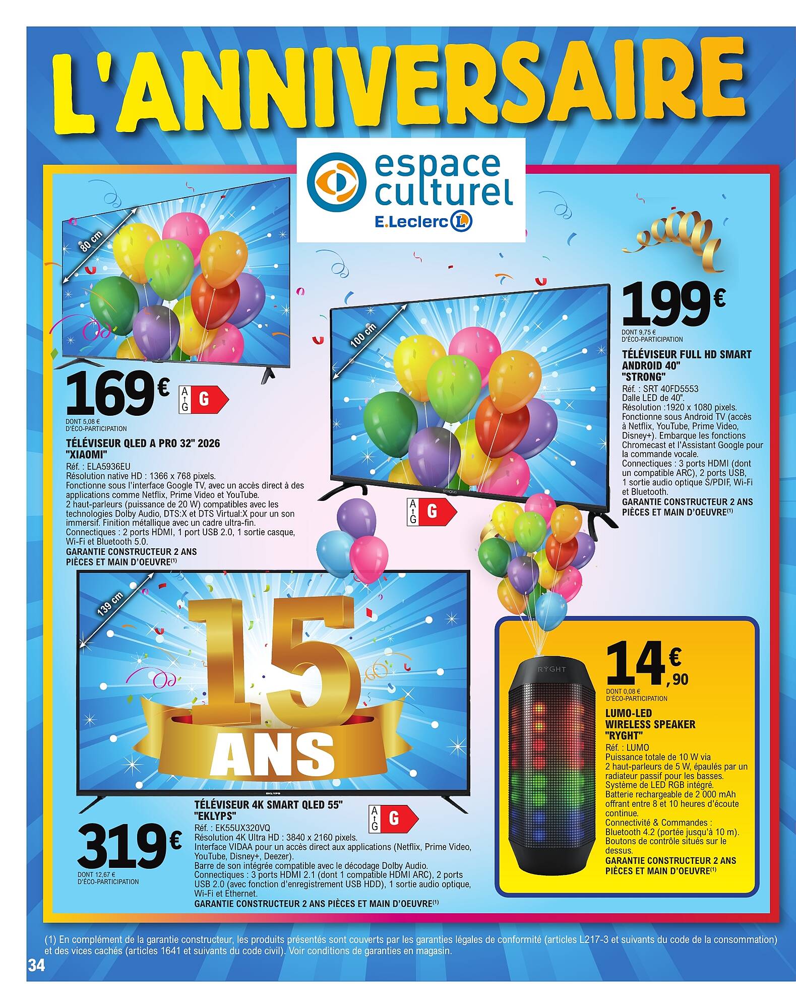 E.Leclerc Catalogue - Pagina 34