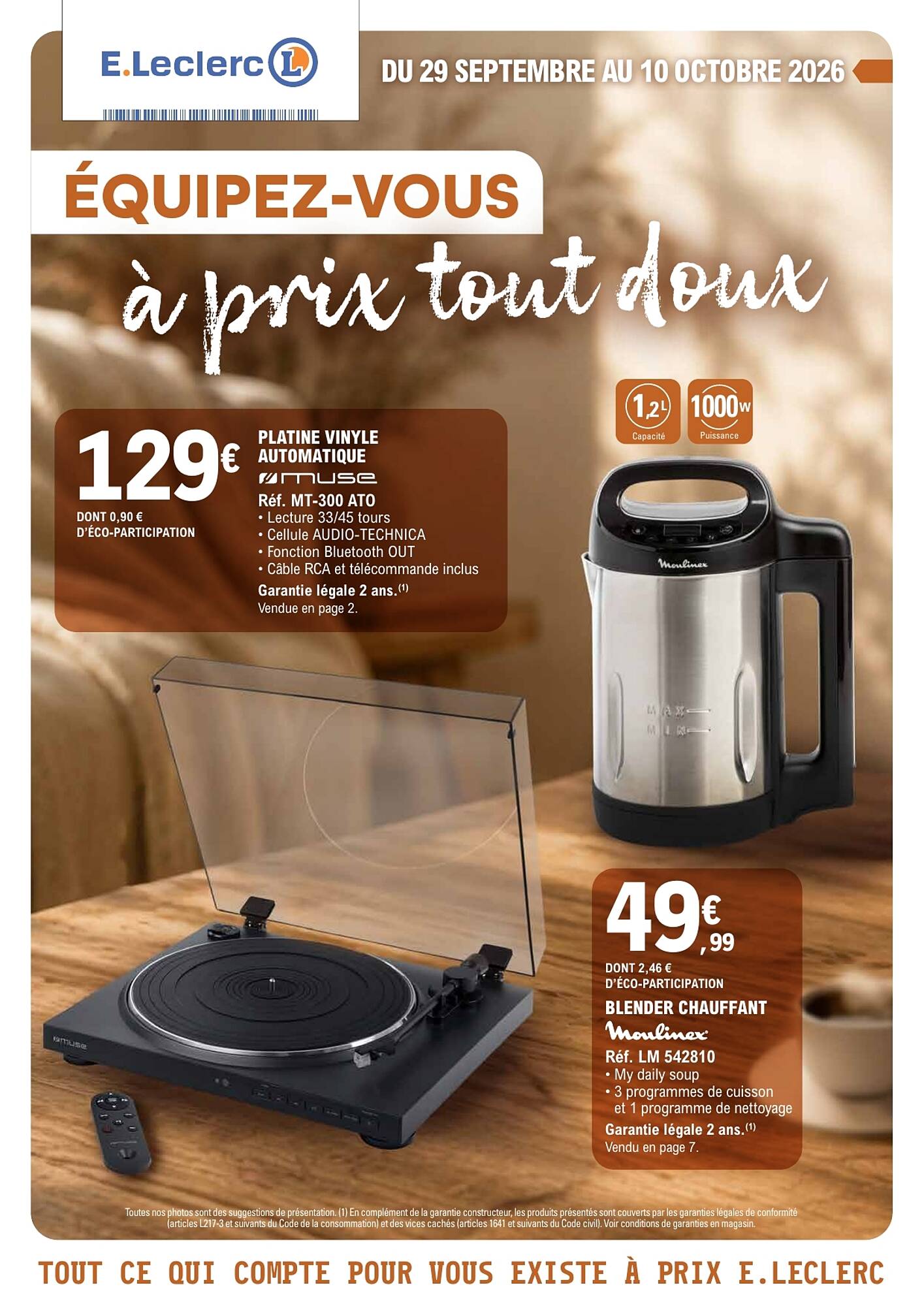 E.Leclerc Catalogue - Pagina 1
