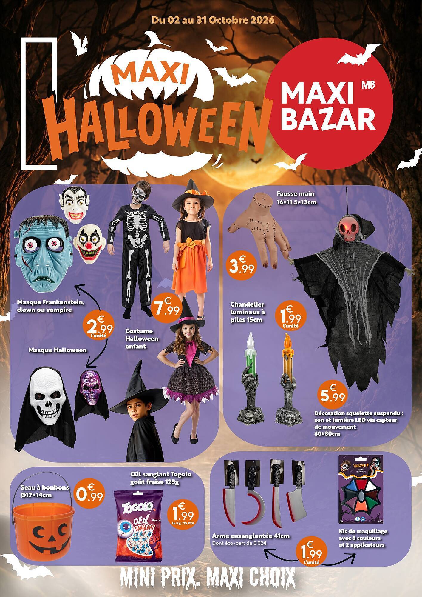Maxi Bazar Catalogue - Pagina 1