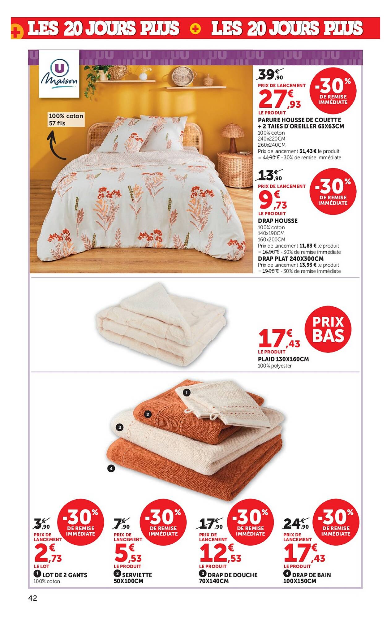 Super U Catalogue - Pagina 42