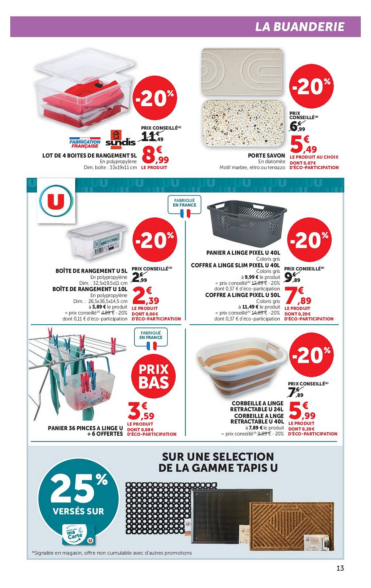 Super U Catalogue - Pagina 13