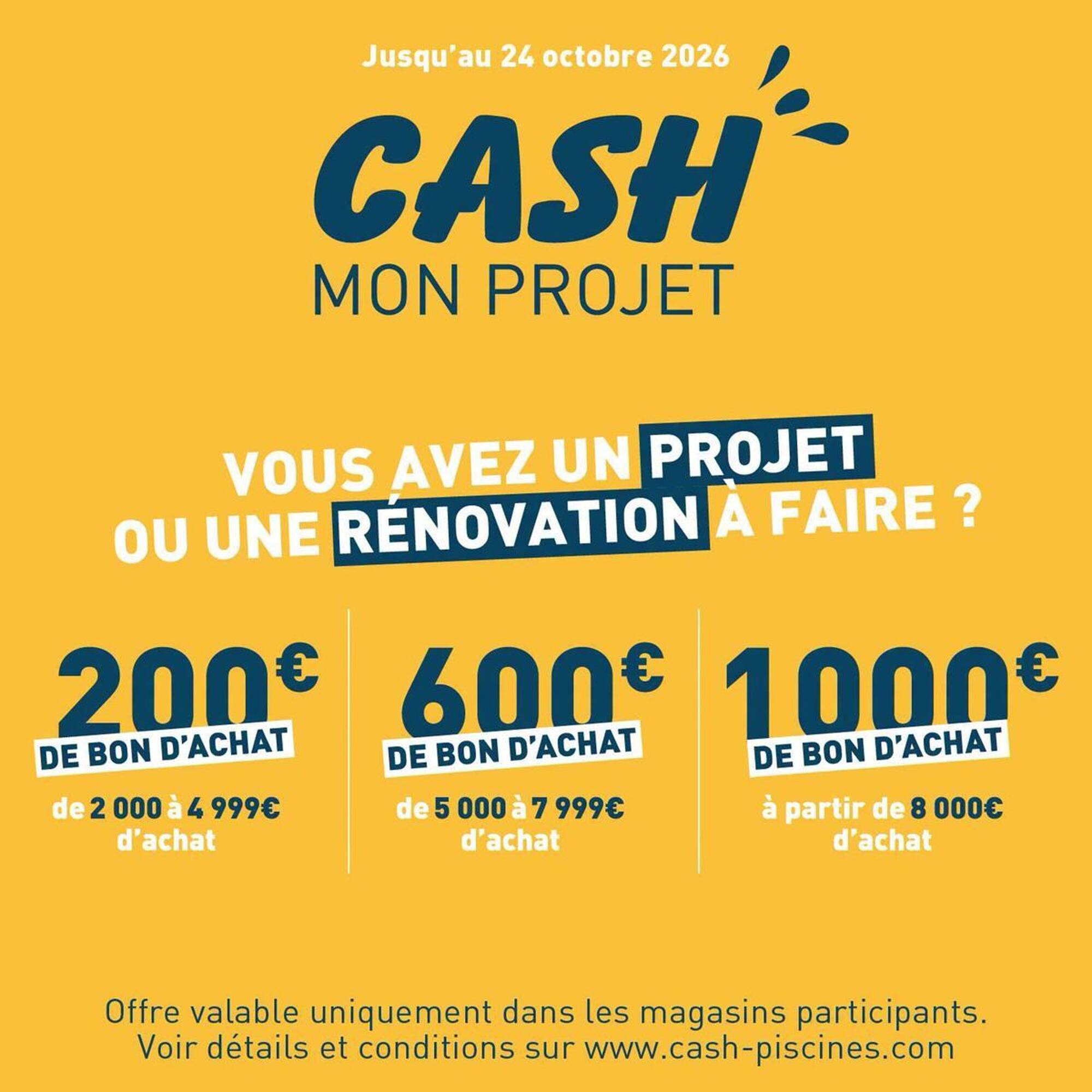 Cash Piscines Catalogue - Pagina 1