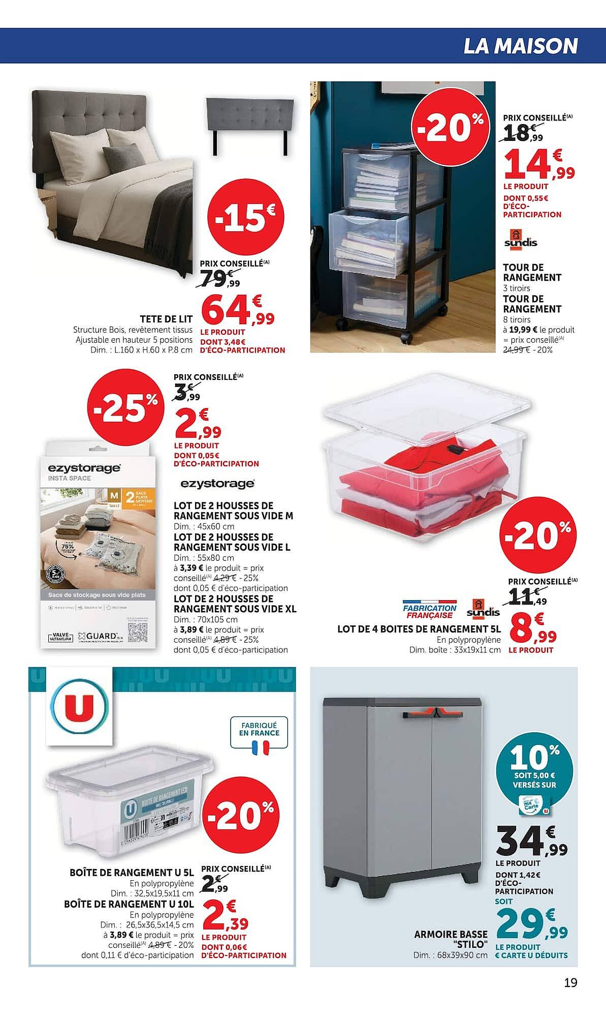 Super U Catalogue - Pagina 19