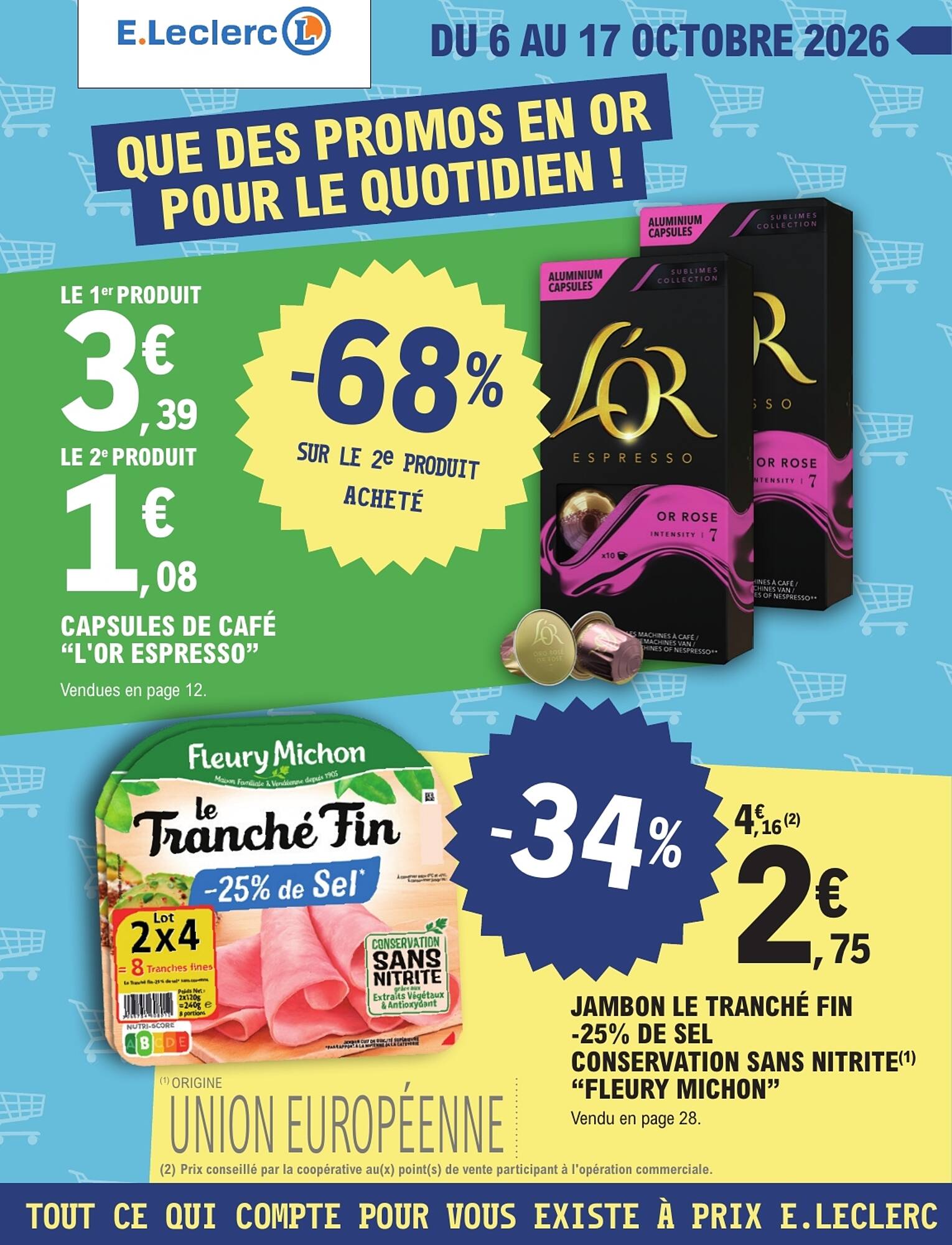 E.Leclerc Catalogue - Pagina 1