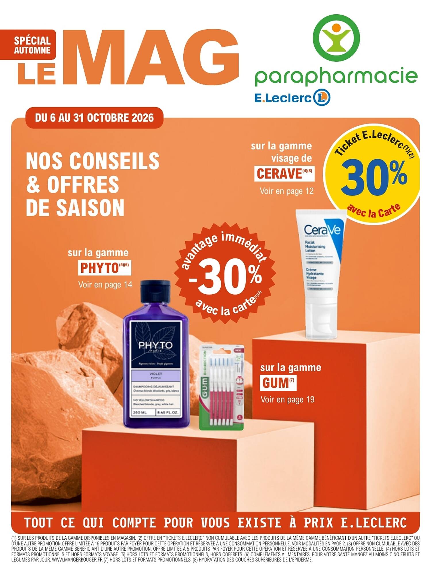 E.Leclerc Parapharmacie Catalogue - Pagina 1