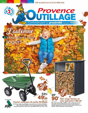 Provence Outillage Catalogue