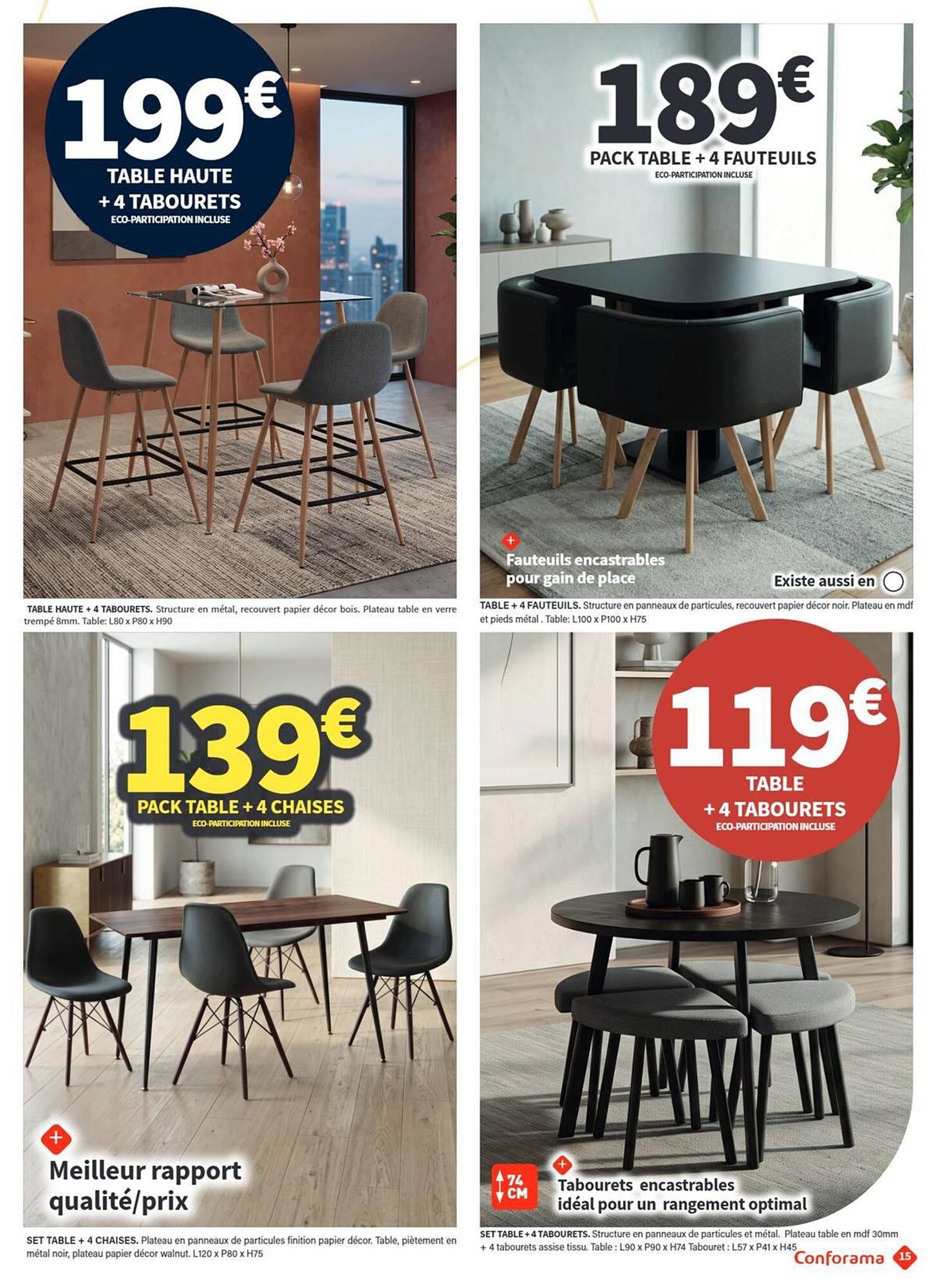 Conforama Catalogue - Pagina 15