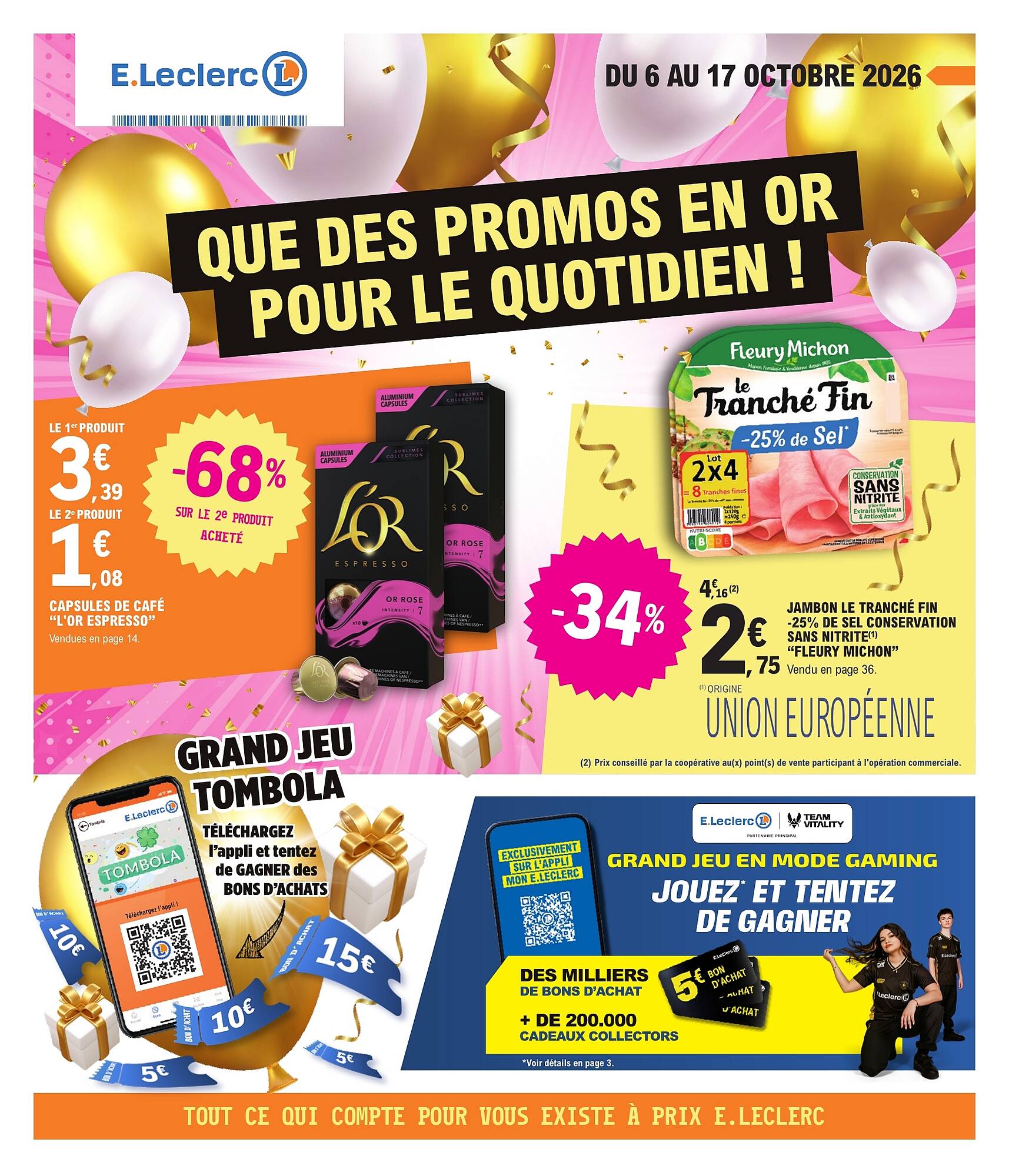 E.Leclerc Catalogue - Pagina 1