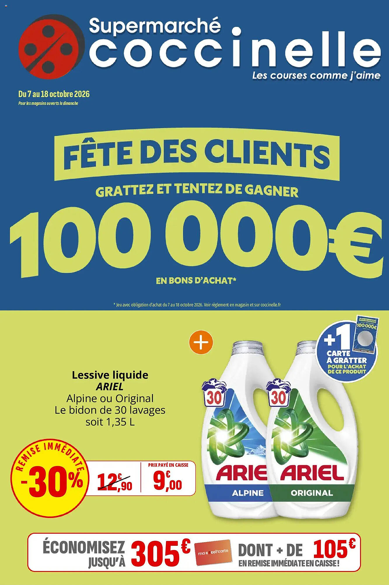 Coccinelle Supermarché Catalogue - Pagina 1