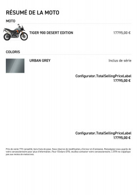 Triumph Catalogue