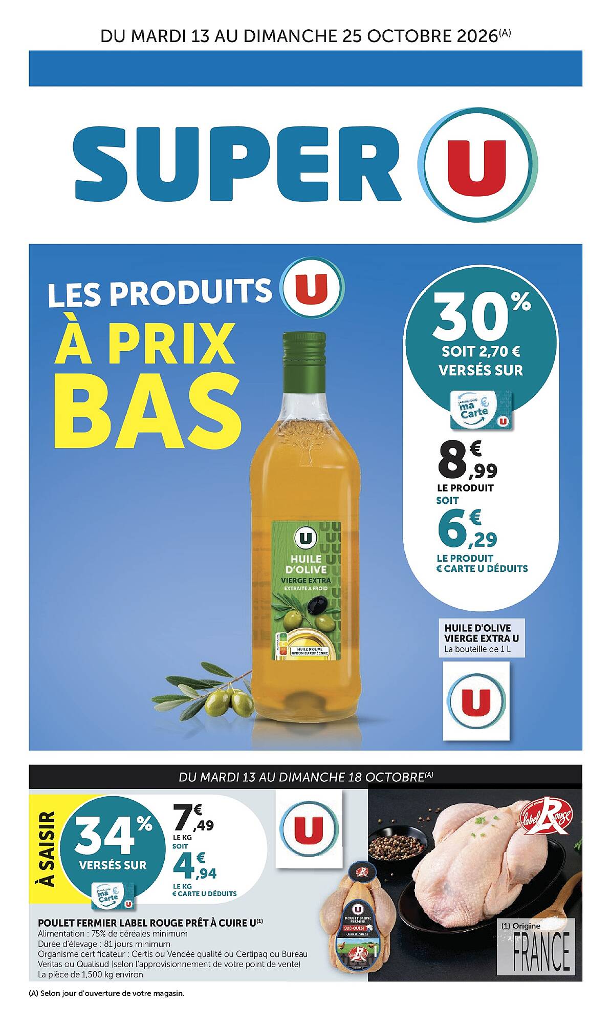 Super U Catalogue - Pagina 1