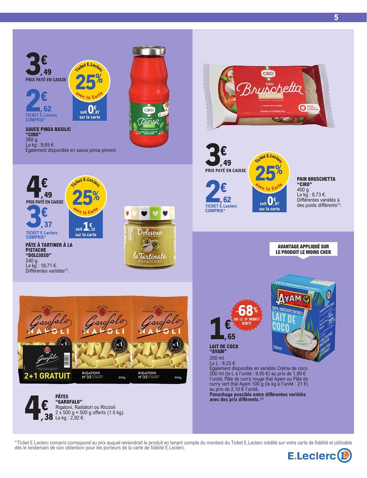 E.Leclerc Catalogue - Pagina 5