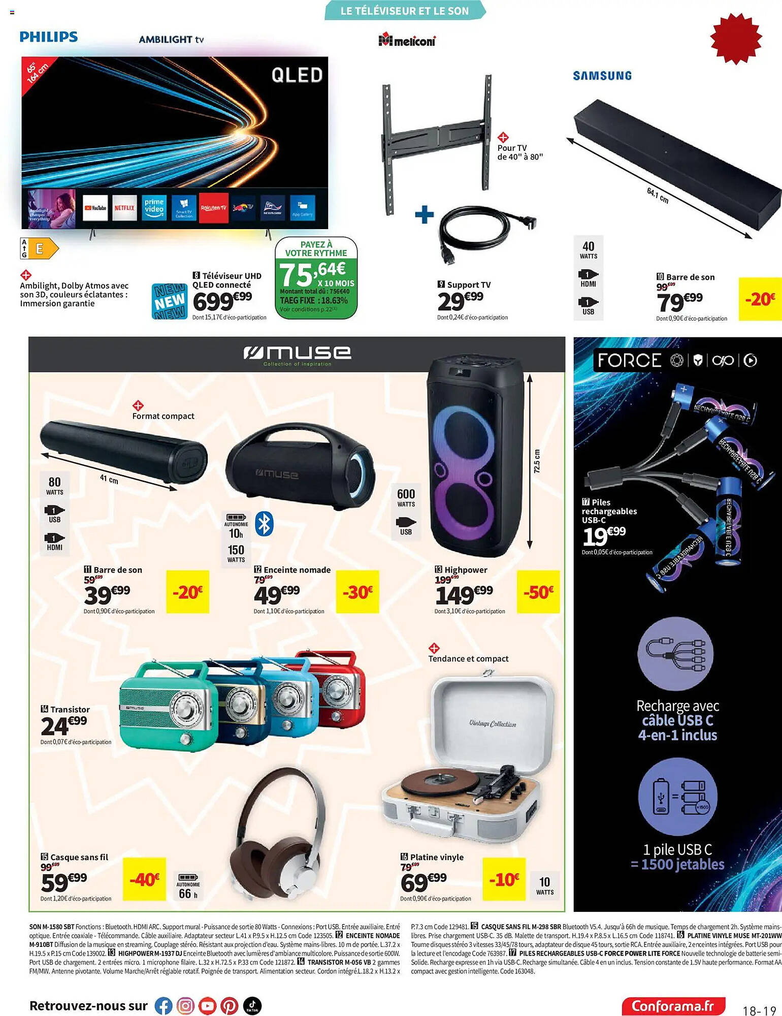 Conforama Catalogue - Pagina 19