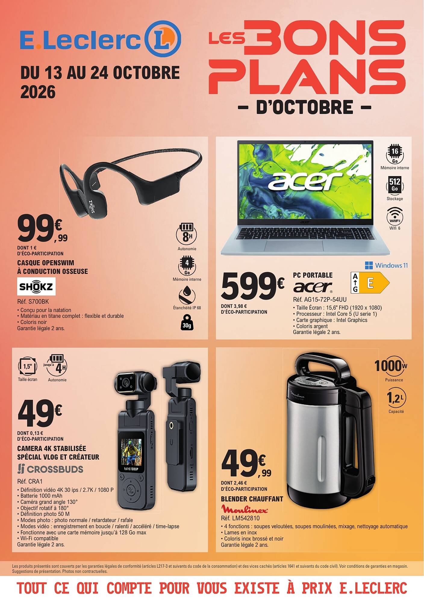 E.Leclerc Catalogue - Pagina 1